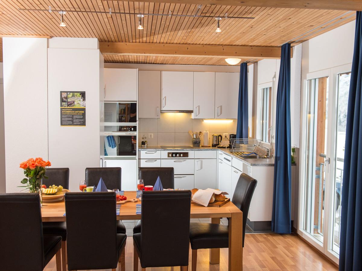 Ferienwohnung Gaestehaus Fuerlauwi Meien Exterior foto