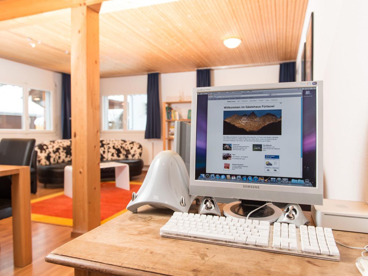 Ferienwohnung Gaestehaus Fuerlauwi Meien Exterior foto